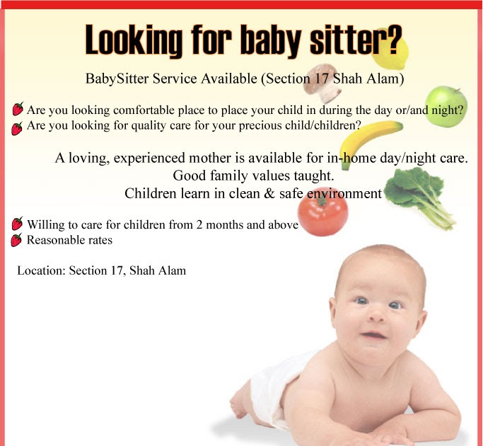  My Life My Memories Baby Sitter Service Available (Section 17