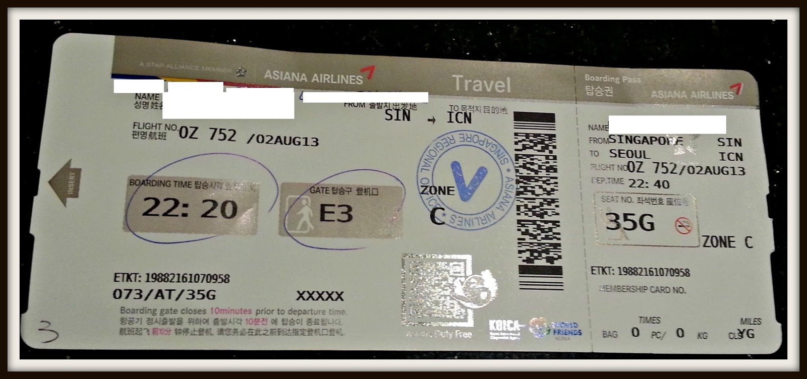 All4travel Prologue to KOREA trip + DAY 1 ( Onboard night flight )